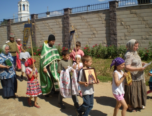 Праздник 700-летия преп. Сергия Радонежского в нашем храме