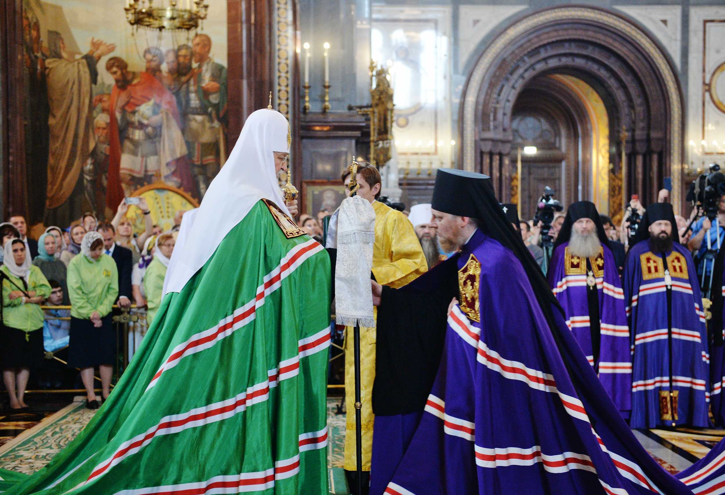 Хиротония настоятеля храма во епископа Городищенского